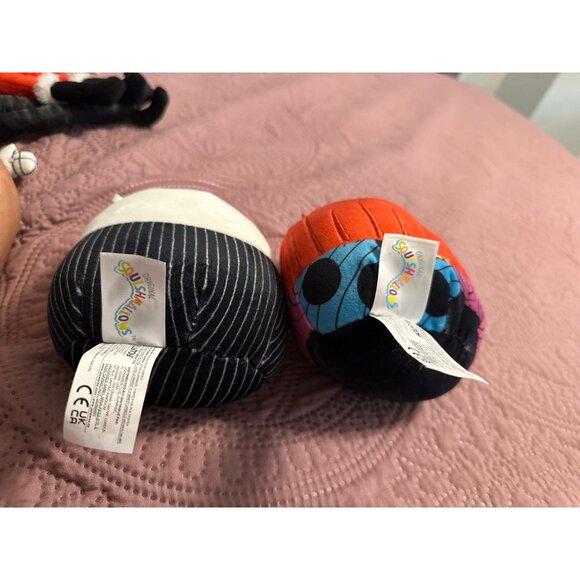 Squishmallow 6” Nightmare before Christmas Plush Jack Skellington & Sally - Picture 2 of 2